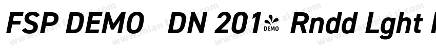 FSP DEMO   DN 2014 Rndd Lght Regula字体转换